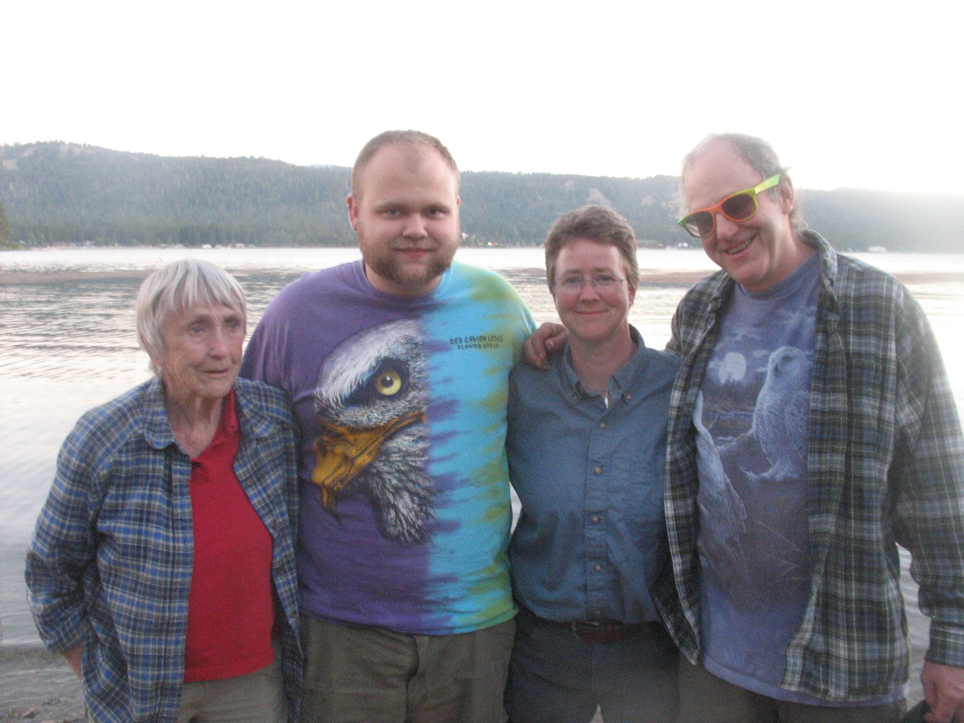 photo: Flo, Leo, Nancy, and David, 2009(?)