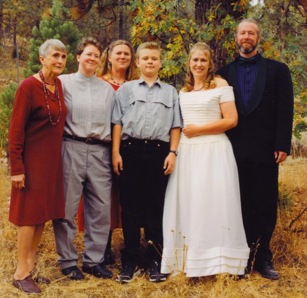 photo: Flo, Nancy, Louise, Leo, Robin, and Scott
