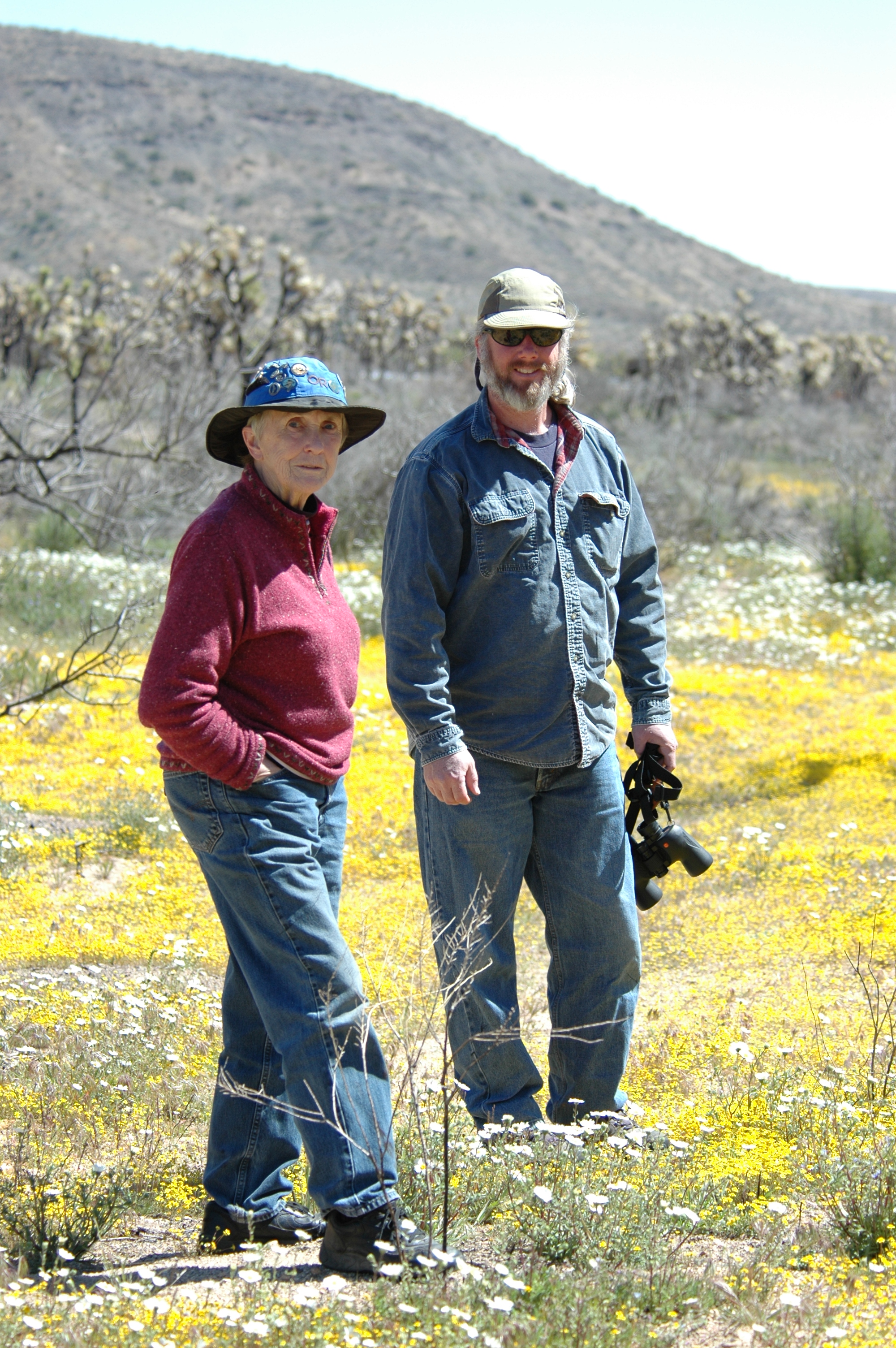 photo: Flo and Scott, Morongo 2006