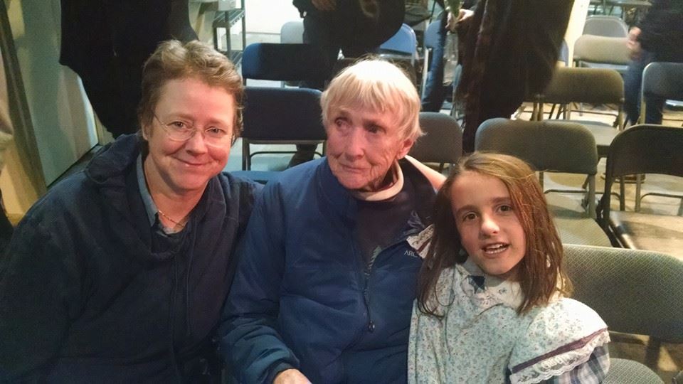 photo: Nancy, Flo, and Zoe